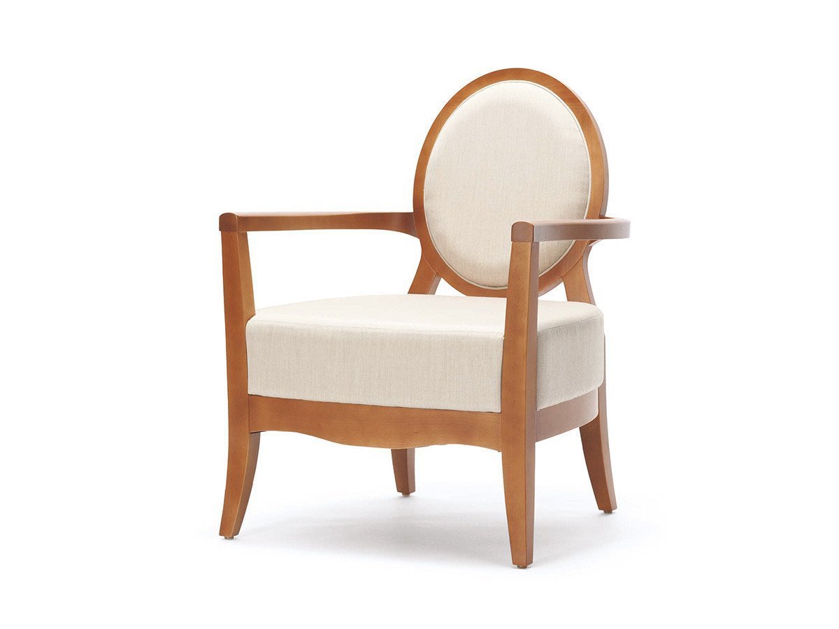 【フライミー ブラン/FLYMEe Blanc / GOODS】のLOUNGE CHAIR / ラウンジチェア m04930 インテリア・キッズ・メンズ・レディースファッション・服の通販 founy(ファニー) 　送料無料　Free Shipping　エレガント 上品　Elegant　クラシック　Classic　シンプル　Simple　フォルム　Form　ホーム・キャンプ・アウトドア・お取り寄せ　Home,Garden,Outdoor,Camping Gear　家具・インテリア　Home Furniture & Interior. Stylish & Functional Living Spaces　チェア・椅子　Chair　ラウンジチェア　Lounge Chair　フレームライトブラウン、張地:FA-626B(Bランク)|ID: prp329100000005464 ipo3291000000030186428