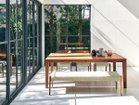 【マスターウォール/MASTERWAL / GOODS】のKRONE DINING TABLE / クローネ ダイニングテーブル ウッド:ウォールナット、サイズ:幅200 × 奥行95cm|ID: prp329100000005465 ipo3291000000026475992