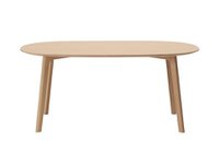 【ラウンディッシュ/Roundish / GOODS】のDining Table 160 / ダイニングテーブル 幅160cm(ビーチ) 人気、トレンドファッション・服の通販 founy(ファニー) オーバル Oval テーブル Table ビーチ Beach ホーム・キャンプ・アウトドア・お取り寄せ Home,Garden,Outdoor,Camping Gear 家具・インテリア Furniture テーブル Table ダイニングテーブル Dining Table |ID:prp329100000005477