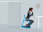【ヴィトラ/Vitra / GOODS】のTip Ton / ティプ トン 椅子に座った時、身体の体重移動により姿勢を安定させながら前傾することができます。|ID:prp329100000005492