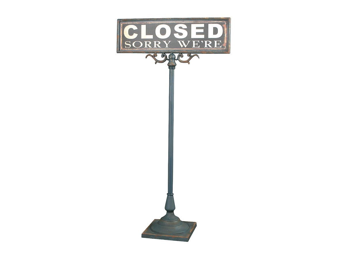 【ダルトン/DULTON / GOODS】のOpen-closed sign stand / オープン-クローズド サインスタンド Model S355-83 人気、トレンドファッション・服の通販 founy(ファニー) 　送料無料　Free Shipping　アンティーク　Antique　シンプル　Simple　スタンド　Stand　ホーム・キャンプ・アウトドア・お取り寄せ　Home,Garden,Outdoor,Camping Gear　家具・インテリア　Home Furniture & Interior. Stylish & Functional Living Spaces　その他 インテリア雑貨、家具　Furniture, Interior, Others　other-2|ID: prp329100000005500 ipo3291000000031544560
