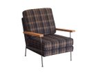 【スウィッチ/SWITCH / GOODS】のCargo Sofa 1P / カーゴ 1人掛けソファ 張地:F-40 ガルボ ダークブラウン(Tシリーズ)、アーム:ホワイトオーク無垢材|ID: prp329100000005527 ipo3291000000037080332