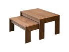 【リアルスタイル/REAL STYLE / GOODS】のCanna side table / カンナ サイドテーブル ウッド:ウォールナット、サイズ:(左から)Sサイズ、Mサイズ|ID:prp329100000005561