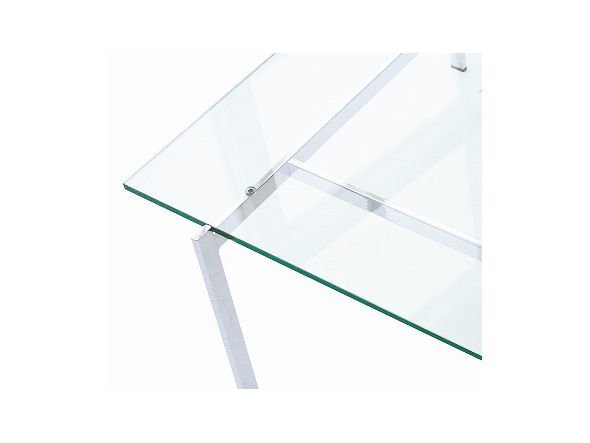 【フライミー ノワール/FLYMEe Noir / GOODS】のGLASS LIVING TABLE W125 / ガラスリビングテーブル 幅125cm m77169 インテリア・キッズ・メンズ・レディースファッション・服の通販 founy(ファニー) 　送料無料　Free Shipping　ガラス　Glass　シンプル　Simple　テーブル　Table　ホーム・キャンプ・アウトドア・お取り寄せ　Home,Garden,Outdoor,Camping Gear　家具・インテリア　Furniture　テーブル　Table　ローテーブル・センターテーブル　Low Table/Center Table　|ID: prp329100000005567 ipo3291000000025319840