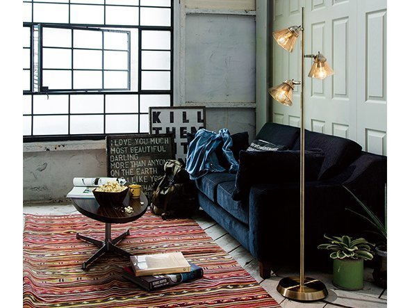 【フライミー ファクトリー/FLYMEe Factory / GOODS】のCUSTOM SERIES Classic Floor Lamp × Trans Mini / カスタムシリーズ クラシックフロアランプ × トランス(ミニ) インテリア・キッズ・メンズ・レディースファッション・服の通販 founy(ファニー) 　送料無料　Free Shipping　ガラス　Glass, Glassware　クラシック　Classic, Timeless Style　シンプル　Simple, Minimal　フォルム　Silhouette, Form　台形　A-Line, Trapezoid Shape　ホーム・キャンプ・アウトドア・お取り寄せ　Home Living / Home & Lifestyle / Camping Gear / Outdoor Camping　家具・インテリア　Home Furniture & Interior. Stylish & Functional Living Spaces　ライト・照明　Lamps & Lighting Fixtures　フロアランプ・スタンドライト　Floor Lamp / Standing Lamp　器具本体:ゴールド、シェード:グロッシーブラウン|ID: prp329100000005572 ipo3291000000035126832