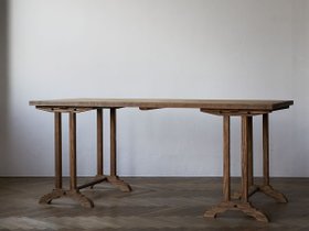 【アルテム ジャパン/ARTEM JAPAN / GOODS】のNoble trestle table / ノーブル トレッスル テーブル 人気、トレンドファッション・服の通販 founy(ファニー) アンティーク Antique クラシック Classic コーティング Coating シンプル Simple テーブル Table フランス France フレーム Flame モダン Modern ホーム・キャンプ・アウトドア・お取り寄せ Home,Garden,Outdoor,Camping Gear 家具・インテリア Furniture テーブル Table ダイニングテーブル Dining Table |ID:prp329100000005639