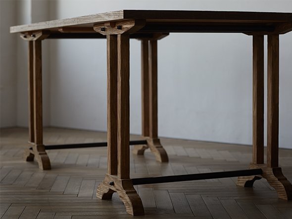【アルテム ジャパン/ARTEM JAPAN / GOODS】のNoble trestle table / ノーブル トレッスル テーブル 人気、トレンドファッション・服の通販 founy(ファニー) 　アンティーク　Antique-Inspired　クラシック　Classic, Timeless Style　コーティング　Coating, Coated Finish　シンプル　Simple, Minimal　テーブル　Table, Dining Table　フランス　France, French　フレーム　Frame, Outline　モダン　Modern, Contemporary　ホーム・キャンプ・アウトドア・お取り寄せ　Home Living / Home & Lifestyle / Camping Gear / Outdoor Camping　家具・インテリア　Home Furniture & Interior. Stylish & Functional Living Spaces　テーブル　Dining, Coffee & Side Tables　ダイニングテーブル・食卓テーブル　Dining Tables　other-3|ID: prp329100000005639 ipo3291000000031531216
