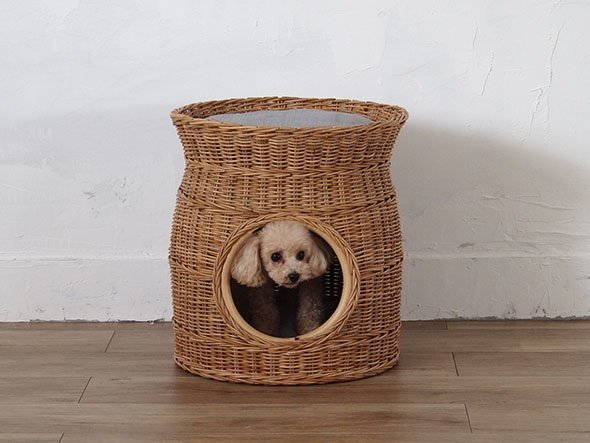 【フライミーヴィラ/FLYMEe Villa / GOODS】のRattan Pet House / ラタン ペットハウス e45040 人気、トレンドファッション・服の通販 founy(ファニー) 　送料無料　Free Shipping　ラタン　Rattan　リラックス　Relax　犬　Dog　猫　Cat　軽量　Lightweight　ホーム・キャンプ・アウトドア・お取り寄せ　Home,Garden,Outdoor,Camping Gear　家具・インテリア　Home Furniture & Interior. Stylish & Functional Living Spaces　その他 インテリア雑貨、家具　Furniture, Interior, Others　other-3|ID: prp329100000005651 ipo3291000000031505913