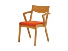 【ナガノインテリア/NAGANO INTERIOR / GOODS】のLARGO TASTO arm chair / ラーゴ タスト アームチェア DC315-1W(張座) フレーム:ホワイトオーク材 ON(オイル塗装)、張地:F416(ファブリック / Aランク)|ID:prp329100000005706
