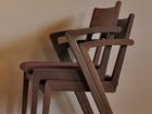 【ナガノインテリア/NAGANO INTERIOR / GOODS】のLARGO TASTO arm chair / ラーゴ タスト アームチェア DC315-1W(張座) 張地:AF417(ファブリック / ランク1)、フレーム:ウォールナット WN(ウレタン塗装)|ID:prp329100000005706