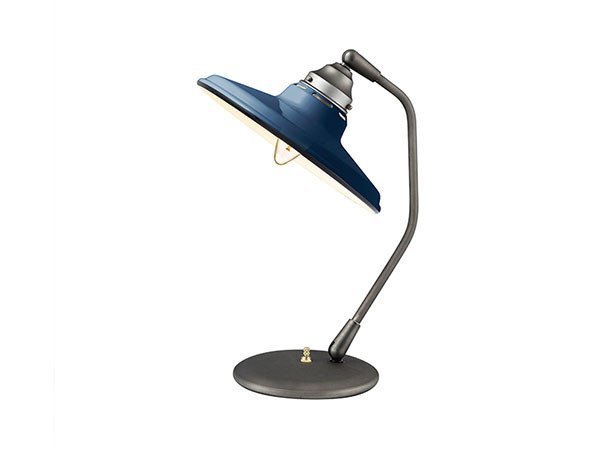 【フライミー ファクトリー/FLYMEe Factory / GOODS】のCUSTOM SERIES Classic Desk Lamp × Essence Steel / カスタムシリーズ クラシックデスクランプ × スチール(エッセンス) インテリア・キッズ・メンズ・レディースファッション・服の通販 founy(ファニー) 　クラシカル　Classical, Vintage-Inspired　クラシック　Classic, Timeless Style　デスク　Desk, Work Desk　皿　Plate, Dish　ホーム・キャンプ・アウトドア・お取り寄せ　Home Living / Home & Lifestyle / Camping Gear / Outdoor Camping　家具・インテリア　Home Furniture & Interior. Stylish & Functional Living Spaces　ライト・照明　Lamps & Lighting Fixtures　デスクライト・卓上照明　Desk Lamp / Table Lamp / Study Light　器具本体:ビンテージメタル、シェード:ディープブルー|ID: prp329100000005725 ipo3291000000030246984