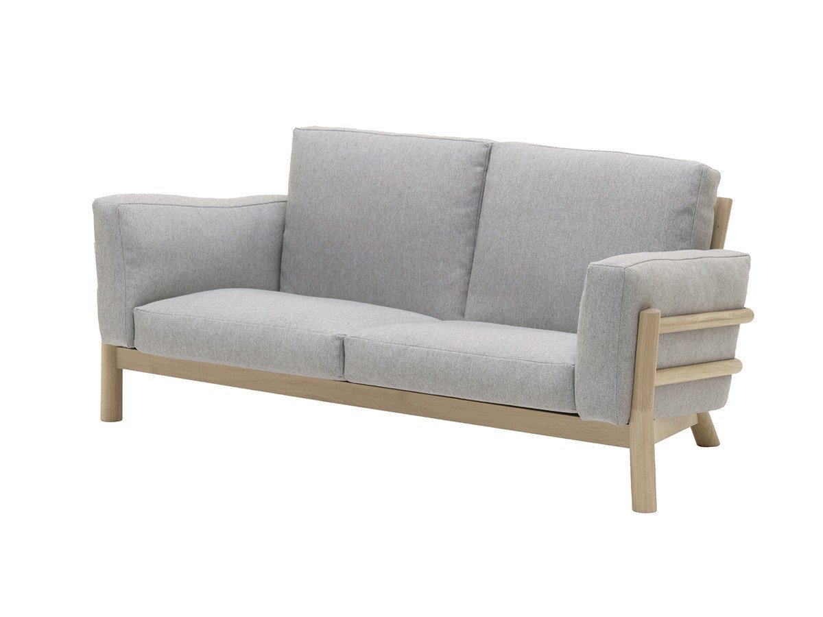 【カリモクニュースタンダード/KARIMOKU NEW STANDARD / GOODS】のCASTOR SOFA 2-SEATER / キャストールソファー 2人掛 インテリア・キッズ・メンズ・レディースファッション・服の通販 founy(ファニー) 　クッション　Cushion, Throw Pillow　フェザー　Feather, Feather Detail　フォーム　Form　ホーム・キャンプ・アウトドア・お取り寄せ　Home Living / Home & Lifestyle / Camping Gear / Outdoor Camping　家具・インテリア　Home Furniture & Interior. Stylish & Functional Living Spaces　ソファー　Couches & Sofas　張地:B747 シカモア(マハラム・モード)、フレームピュアオーク|ID: prp329100000005760 ipo3291000000030210868