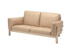 【カリモクニュースタンダード/KARIMOKU NEW STANDARD / GOODS】のCASTOR SOFA 2-SEATER / キャストールソファー 2人掛 張地:X580 ナチュラル(レザー)、フレームピュアオーク|ID: prp329100000005760 ipo3291000000030210875