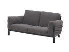 【カリモクニュースタンダード/KARIMOKU NEW STANDARD / GOODS】のCASTOR SOFA 2-SEATER / キャストールソファー 2人掛 張地:B973 ウォームグレー(クヴァドラ・コーダ 2)、フレームブラック|ID: prp329100000005760 ipo3291000000030210882