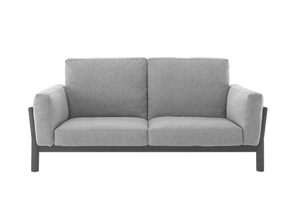 【カリモクニュースタンダード/KARIMOKU NEW STANDARD / GOODS】のCASTOR SOFA 2-SEATER / キャストールソファー 2人掛 インテリア・キッズ・メンズ・レディースファッション・服の通販 founy(ファニー) 　クッション　Cushion, Throw Pillow　フェザー　Feather, Feather Detail　フォーム　Form　ホーム・キャンプ・アウトドア・お取り寄せ　Home Living / Home & Lifestyle / Camping Gear / Outdoor Camping　家具・インテリア　Home Furniture & Interior. Stylish & Functional Living Spaces　ソファー　Couches & Sofas　張地:B747 シカモア(マハラム・モード)、フレームブラック|ID: prp329100000005760 ipo3291000000030210889