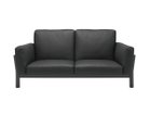 【カリモクニュースタンダード/KARIMOKU NEW STANDARD / GOODS】のCASTOR SOFA 2-SEATER / キャストールソファー 2人掛 張地:X496 ブラック(レザー)、フレームブラック|ID: prp329100000005760 ipo3291000000030210895