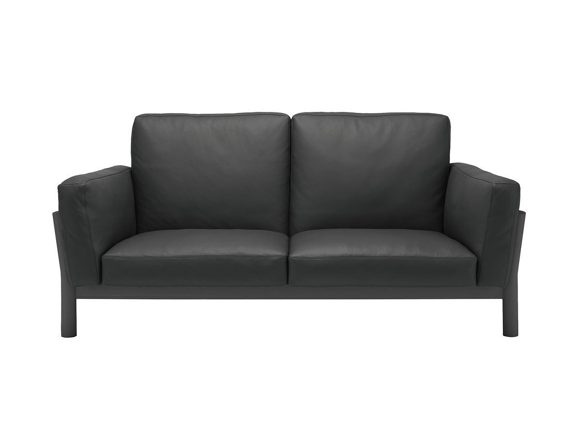 【カリモクニュースタンダード/KARIMOKU NEW STANDARD / GOODS】のCASTOR SOFA 2-SEATER / キャストールソファー 2人掛 インテリア・キッズ・メンズ・レディースファッション・服の通販 founy(ファニー) 　クッション　Cushion, Throw Pillow　フェザー　Feather, Feather Detail　フォーム　Form　ホーム・キャンプ・アウトドア・お取り寄せ　Home Living / Home & Lifestyle / Camping Gear / Outdoor Camping　家具・インテリア　Home Furniture & Interior. Stylish & Functional Living Spaces　ソファー　Couches & Sofas　張地:X496 ブラック(レザー)、フレームブラック|ID: prp329100000005760 ipo3291000000030210895