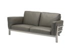 【カリモクニュースタンダード/KARIMOKU NEW STANDARD / GOODS】のCASTOR SOFA 2-SEATER / キャストールソファー 2人掛 張地:X581 ダークグレー(レザー)、フレームグレイングレー|ID: prp329100000005760 ipo3291000000030210913