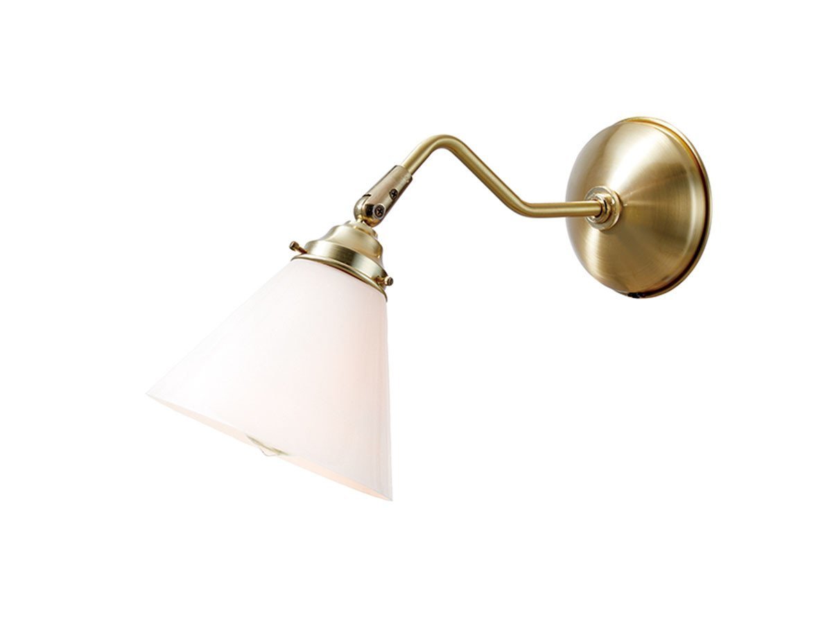 【フライミー ファクトリー/FLYMEe Factory / GOODS】のCUSTOM SERIES Basic Long Wall Lamp L × Trans Jam / カスタムシリーズ ベーシックロングウォールランプ L × トランス(ジャム) インテリア・キッズ・メンズ・レディースファッション・服の通販 founy(ファニー) 　送料無料　Free Shipping　ガラス　Glass　シンプル　Simple　デスク　Desk　フォルム　Form　台形　Trapezoid　ホーム・キャンプ・アウトドア・お取り寄せ　Home,Garden,Outdoor,Camping Gear　家具・インテリア　Furniture　ライト・照明　Lighting & Light Fixtures　器具本体:ライトゴールド、シェード:ホワイト|ID: prp329100000005768 ipo3291000000030240478