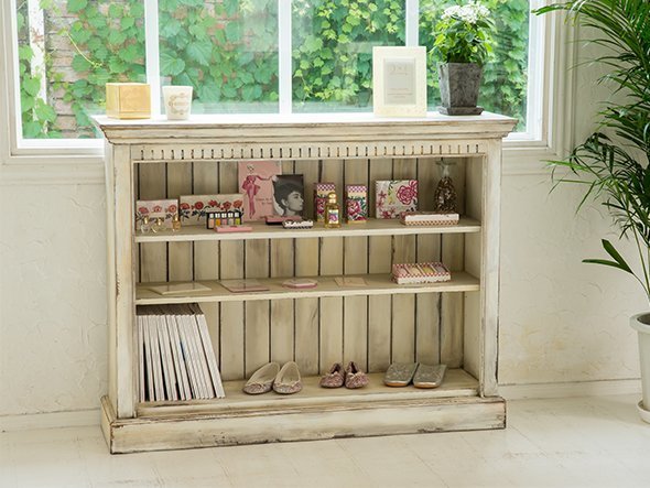 【デ モード/DE MODE / GOODS】のOPEN CABINET SMALL / オープンキャビネット スモール インテリア・キッズ・メンズ・レディースファッション・服の通販 founy(ファニー) 　アンティーク　Antique-Inspired　ヴィンテージ　Vintage Style　ダメージ　Distressed, Destroyed　プレート　Plate, Dish　送料無料　Free Shipping　ホーム・キャンプ・アウトドア・お取り寄せ　Home Living / Home & Lifestyle / Camping Gear / Outdoor Camping　家具・インテリア　Home Furniture & Interior. Stylish & Functional Living Spaces　収納家具・キャビネット　Storage Furniture　収納キャビネット・扉付き棚　Cabinet / Storage Cabinet　ホーム・キャンプ・アウトドア・お取り寄せ　Home Living / Home & Lifestyle / Camping Gear / Outdoor Camping　家具・インテリア　Home Furniture & Interior. Stylish & Functional Living Spaces　収納家具・キャビネット　Storage Furniture　シェルフ・オープンラック・収納棚　Open Shelf Rack　仕上げ加工:ステイン強め + クラッキングあり、ホワイト|ID: prp329100000005802 ipo3291000000036858141