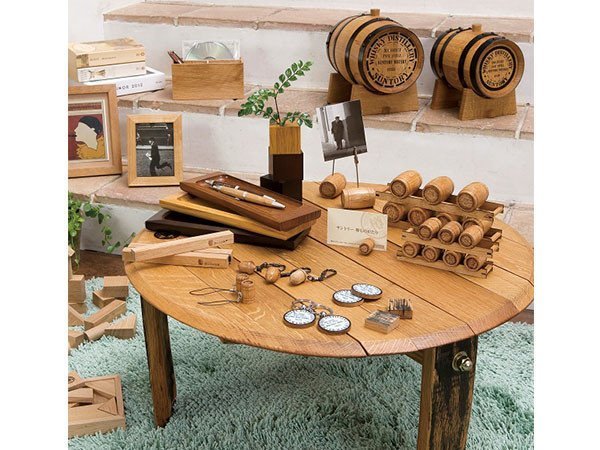 【サントリー樽ものがたり/Suntory Taru / GOODS】のBarrel Low Table / バレル ローテーブル(小) 人気、トレンドファッション・服の通販 founy(ファニー) 　送料無料　Free Shipping　コンパクト　Compact　テーブル　Table　ホーム・キャンプ・アウトドア・お取り寄せ　Home,Garden,Outdoor,Camping Gear　家具・インテリア　Furniture　テーブル　Table　ローテーブル・センターテーブル　Low Table/Center Table　other-2|ID: prp329100000005809 ipo3291000000031532011