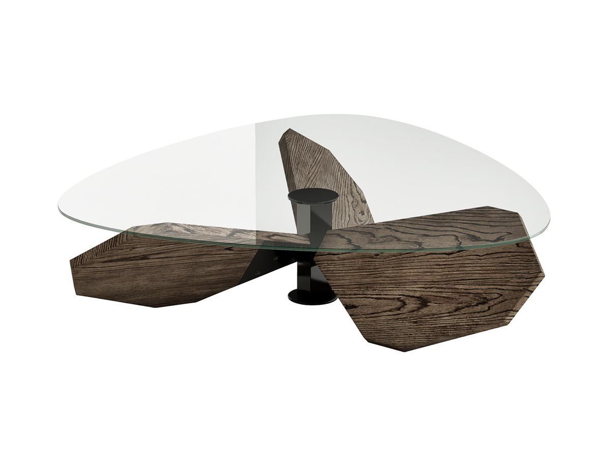 【アジム/AJIM / GOODS】のscrew low table / スクリュー ローテーブル インテリア・キッズ・メンズ・レディースファッション・服の通販 founy(ファニー) 　ガラス　Glass, Glassware　テーブル　Table, Dining Table　モチーフ　Motif, Design Theme　ホーム・キャンプ・アウトドア・お取り寄せ　Home Living / Home & Lifestyle / Camping Gear / Outdoor Camping　家具・インテリア　Home Furniture & Interior. Stylish & Functional Living Spaces　テーブル　Dining, Coffee & Side Tables　ローテーブル・センターテーブル　Coffee & Center Tables　ウッド:エボニー|ID: prp329100000005816 ipo3291000000036859329