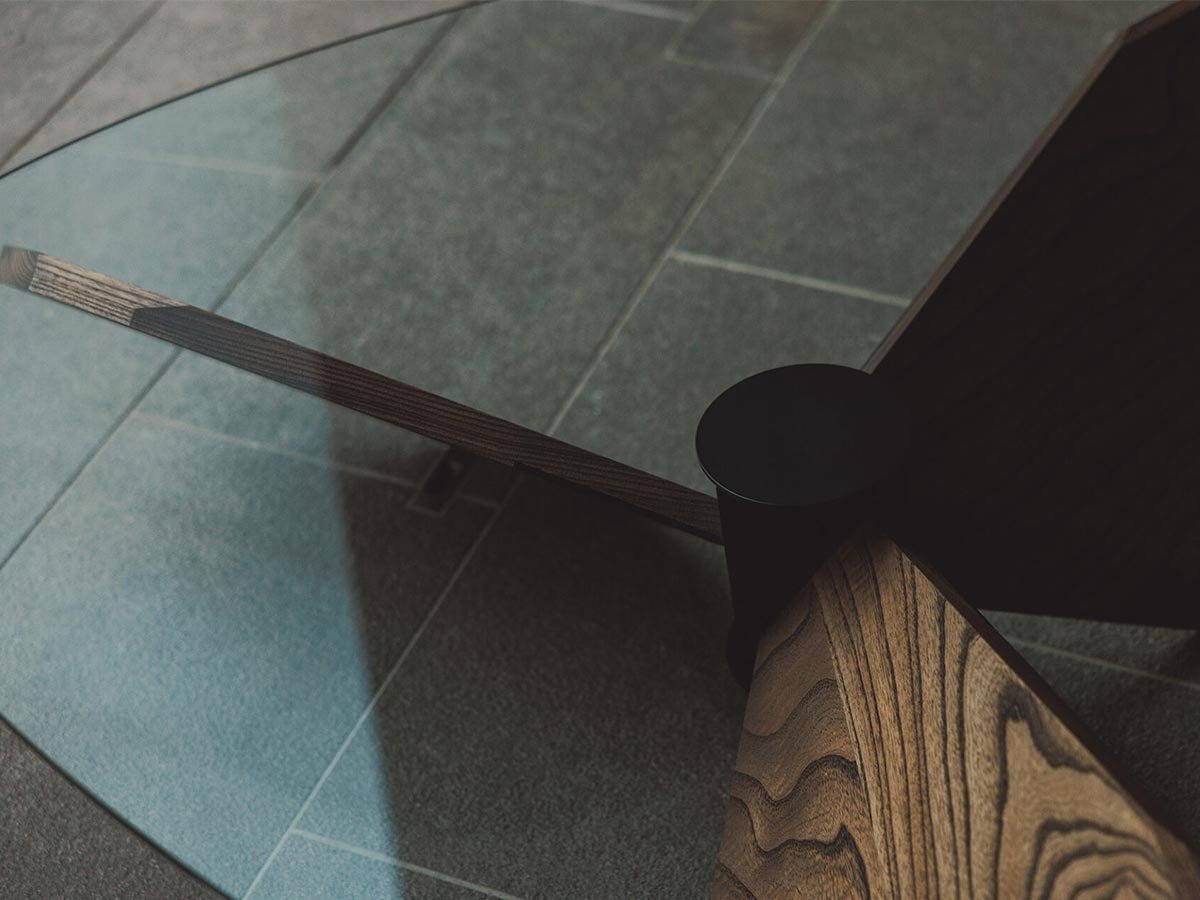 【アジム/AJIM / GOODS】のscrew low table / スクリュー ローテーブル インテリア・キッズ・メンズ・レディースファッション・服の通販 founy(ファニー) 　ガラス　Glass, Glassware　テーブル　Table, Dining Table　モチーフ　Motif, Design Theme　ホーム・キャンプ・アウトドア・お取り寄せ　Home Living / Home & Lifestyle / Camping Gear / Outdoor Camping　家具・インテリア　Home Furniture & Interior. Stylish & Functional Living Spaces　テーブル　Dining, Coffee & Side Tables　ローテーブル・センターテーブル　Coffee & Center Tables　ウッド:エボニー|ID: prp329100000005816 ipo3291000000036859330