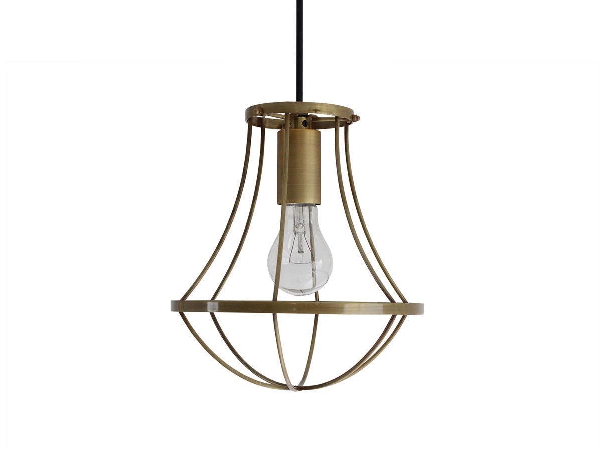 【フライミー ブラン/FLYMEe Blanc / GOODS】のPendant Lamp / ペンダントランプ #16783 インテリア・キッズ・メンズ・レディースファッション・服の通販 founy(ファウニー) 　送料無料　Free Shipping　おすすめ　Recommended / Our Picks　シンプル　Simple, Minimal　フォルム　Silhouette, Form　フレーム　Frame, Outline　ホーム・キャンプ・アウトドア・お取り寄せ　Home Living / Home & Lifestyle / Camping Gear / Outdoor Camping　家具・インテリア　Home Furniture & Interior. Stylish & Functional Living Spaces　ライト・照明　Lamps & Lighting Fixtures　ペンダントライト・吊り下げ照明　Pendant Light / Hanging Light Fixture　アンティークゴールド、付属電球:白熱電球|ID: prp329100000005823 ipo3291000000037076810