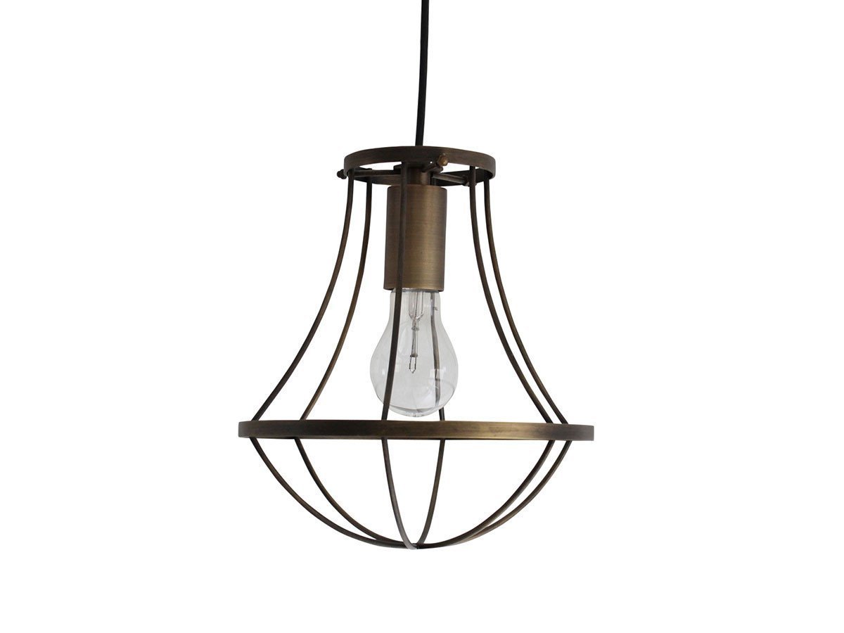 【フライミー ブラン/FLYMEe Blanc / GOODS】のPendant Lamp / ペンダントランプ #16783 インテリア・キッズ・メンズ・レディースファッション・服の通販 founy(ファウニー) 　送料無料　Free Shipping　おすすめ　Recommended / Our Picks　シンプル　Simple, Minimal　フォルム　Silhouette, Form　フレーム　Frame, Outline　ホーム・キャンプ・アウトドア・お取り寄せ　Home Living / Home & Lifestyle / Camping Gear / Outdoor Camping　家具・インテリア　Home Furniture & Interior. Stylish & Functional Living Spaces　ライト・照明　Lamps & Lighting Fixtures　ペンダントライト・吊り下げ照明　Pendant Light / Hanging Light Fixture　アンティークブラウン、付属電球:白熱電球|ID: prp329100000005823 ipo3291000000037076812