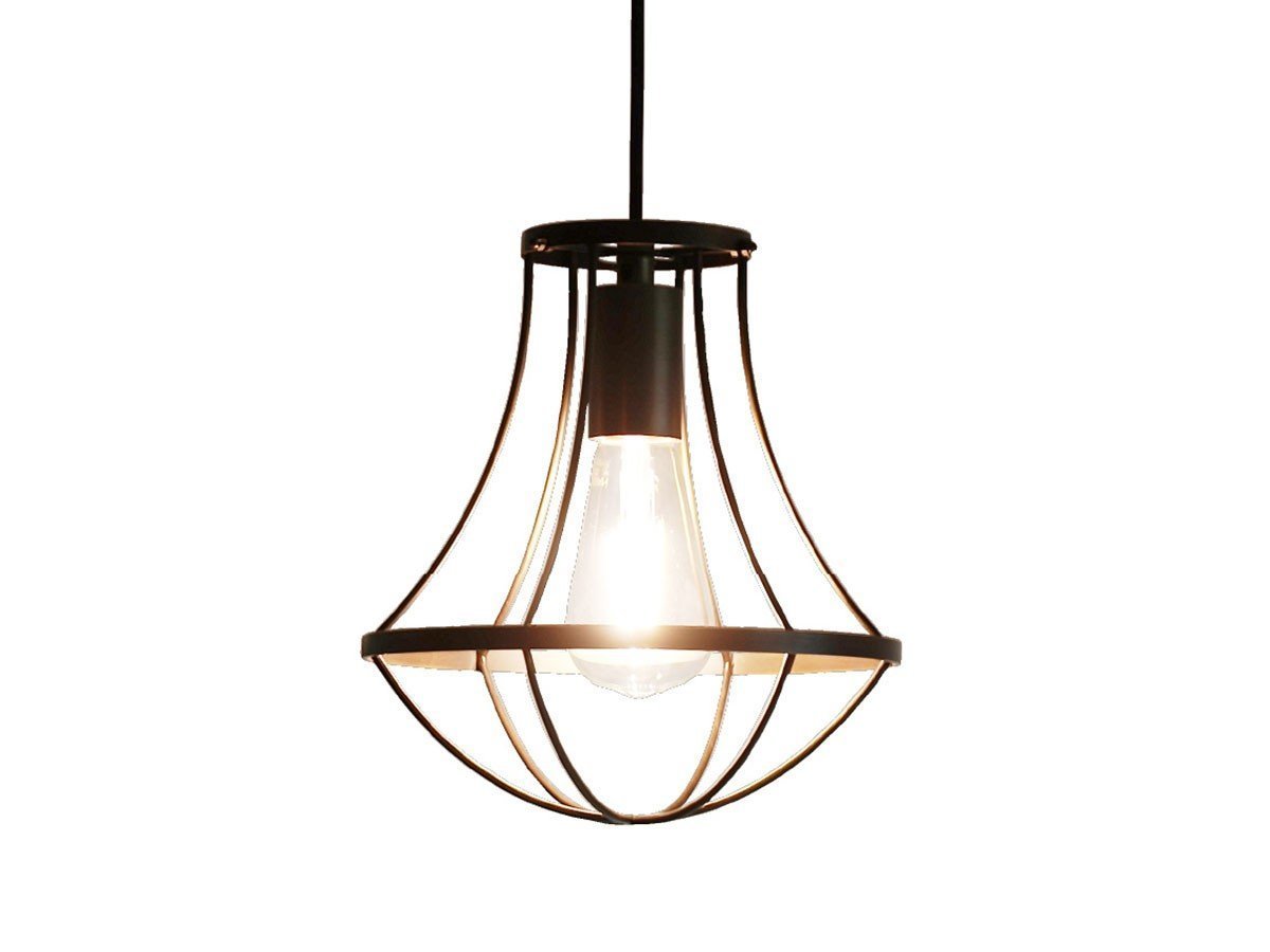 【フライミー ブラン/FLYMEe Blanc / GOODS】のPendant Lamp / ペンダントランプ #16783 インテリア・キッズ・メンズ・レディースファッション・服の通販 founy(ファウニー) 　送料無料　Free Shipping　おすすめ　Recommended / Our Picks　シンプル　Simple, Minimal　フォルム　Silhouette, Form　フレーム　Frame, Outline　ホーム・キャンプ・アウトドア・お取り寄せ　Home Living / Home & Lifestyle / Camping Gear / Outdoor Camping　家具・インテリア　Home Furniture & Interior. Stylish & Functional Living Spaces　ライト・照明　Lamps & Lighting Fixtures　ペンダントライト・吊り下げ照明　Pendant Light / Hanging Light Fixture　アンティークブラウン、付属電球:LED電球|ID: prp329100000005823 ipo3291000000037076824