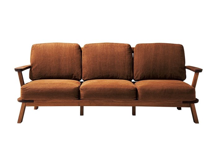 【ミノ/MINO / GOODS】のSofa 3S / ソファ 3人掛け(柿渋帆布) インテリア・キッズ・メンズ・レディースファッション・服の通販 founy(ファニー) https://founy.com/ クッション Cushion, Throw Pillow ダブル Double, Double-Breasted デニム Denim, Jeans Material フレーム Frame, Outline メッシュ Mesh, Net Fabric ワンポイント One Point, Statement Accent ホーム・キャンプ・アウトドア・お取り寄せ Home Living / Home & Lifestyle / Camping Gear / Outdoor Camping 家具・インテリア Home Furniture & Interior. Stylish & Functional Living Spaces ソファー Couches & Sofas |ID: prp329100000005824 ipo3291000000030208449