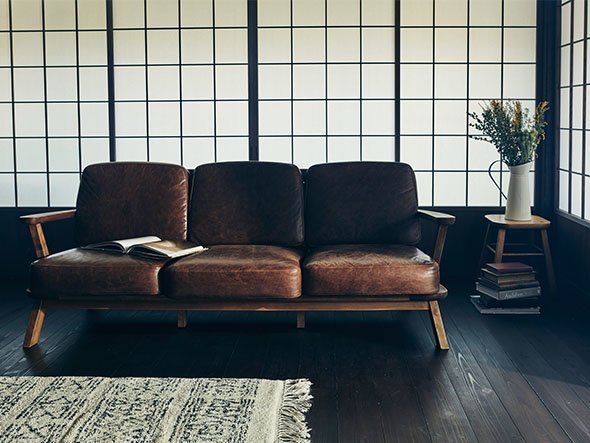 【ミノ/MINO / GOODS】のSofa 3S / ソファ 3人掛け(柿渋帆布) 人気、トレンドファッション・服の通販 founy(ファニー) 　クッション　Cushion, Throw Pillow　ダブル　Double, Double-Breasted　デニム　Denim, Jeans Material　フレーム　Frame, Outline　メッシュ　Mesh, Net Fabric　ワンポイント　One Point, Statement Accent　ホーム・キャンプ・アウトドア・お取り寄せ　Home Living / Home & Lifestyle / Camping Gear / Outdoor Camping　家具・インテリア　Home Furniture & Interior. Stylish & Functional Living Spaces　ソファー　Couches & Sofas　other-3|ID: prp329100000005824 ipo3291000000031535930