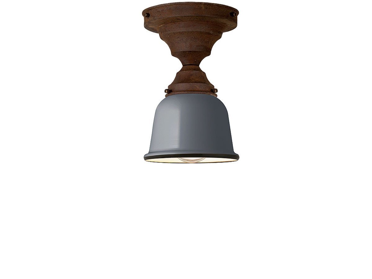 【フライミー ファクトリー/FLYMEe Factory / GOODS】のCUSTOM SERIES Basic Ceiling Lamp × Petit Steel / カスタムシリーズ ベーシックシーリングランプ × スチール(プチ) インテリア・キッズ・メンズ・レディースファッション・服の通販 founy(ファニー) 　送料無料　Free Shipping　おすすめ　Recommended / Our Picks　クラシカル　Classical, Vintage-Inspired　シンプル　Simple, Minimal　ベーシック　Basic, Essential　ホーム・キャンプ・アウトドア・お取り寄せ　Home Living / Home & Lifestyle / Camping Gear / Outdoor Camping　家具・インテリア　Home Furniture & Interior. Stylish & Functional Living Spaces　ライト・照明　Lamps & Lighting Fixtures　シーリングライト・天井照明　Ceiling Light / Flush Mount Light　器具本体:ラスティメタル、シェード:ディープグレー|ID: prp329100000005883 ipo3291000000030241229