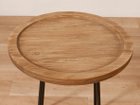 【カジャ/KAJA / GOODS】のFARGO Round Side Table / ファーゴ ラウンド サイドテーブル 天板の縁に転び防止が施された、無垢材ならではの立体的な形状です。|ID: prp329100000005893 ipo3291000000027411637