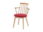 【ベンカ/BENCA / GOODS】のJASMINE Dining chair H arm / ジャスミン ダイニングチェア H アーム 張地:NC-176、フレーム:オーク × ブラックチェリー|ID:prp329100000005901