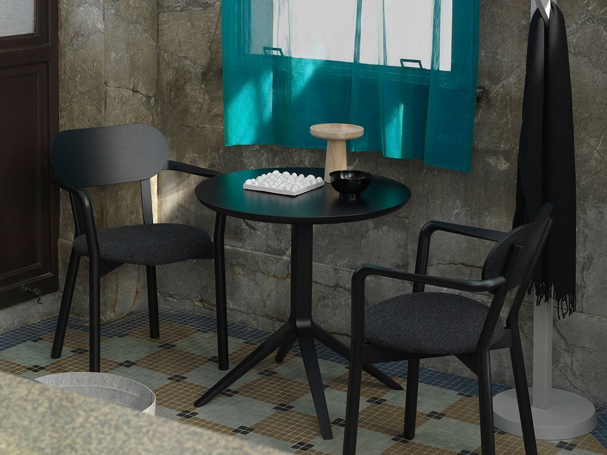 【カリモクニュースタンダード/KARIMOKU NEW STANDARD / GOODS】のSCOUT BISTRO TABLE / スカウト ビストロ テーブル 人気、トレンドファッション・服の通販 founy(ファニー) 　送料無料　Free Shipping　エレガント 上品　Elegant　コンパクト　Compact　シンプル　Simple　テーブル　Table　ラウンド　Round　ホーム・キャンプ・アウトドア・お取り寄せ　Home,Garden,Outdoor,Camping Gear　家具・インテリア　Home Furniture & Interior. Stylish & Functional Living Spaces　テーブル　Table　カフェテーブル　Cafe Table　other-4|ID: prp329100000005911 ipo3291000000031529744