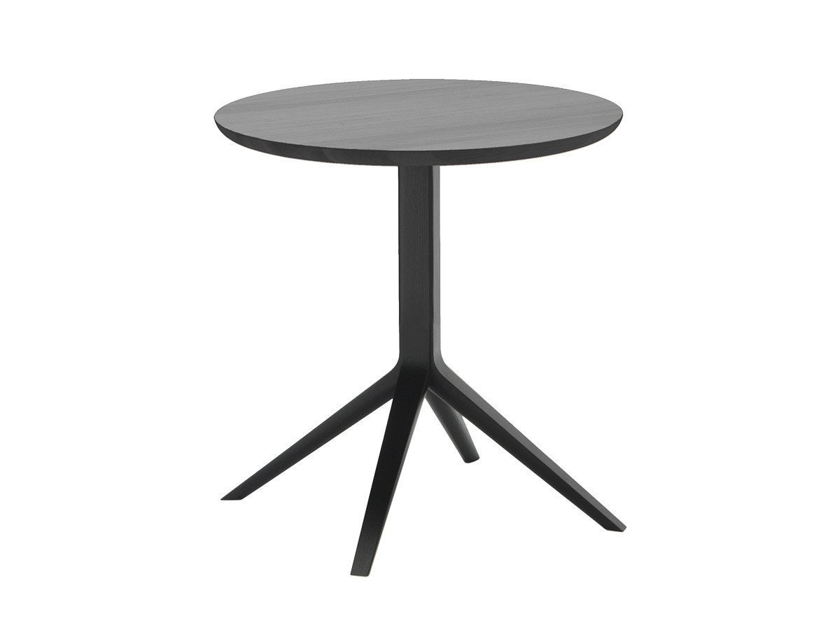 【カリモクニュースタンダード/KARIMOKU NEW STANDARD / GOODS】のSCOUT BISTRO TABLE / スカウト ビストロ テーブル インテリア・キッズ・メンズ・レディースファッション・服の通販 founy(ファニー) 　送料無料　Free Shipping　エレガント 上品　Elegant　コンパクト　Compact, Small Size　シンプル　Simple, Minimal　テーブル　Table, Dining Table　ラウンド　Round, Round Neck　ホーム・キャンプ・アウトドア・お取り寄せ　Home Living / Home & Lifestyle / Camping Gear / Outdoor Camping　家具・インテリア　Home Furniture & Interior. Stylish & Functional Living Spaces　テーブル　Dining, Coffee & Side Tables　カフェテーブル・丸型テーブル　Cafe & Bistro Tables　ブラック|ID: prp329100000005911 ipo3291000000036817981