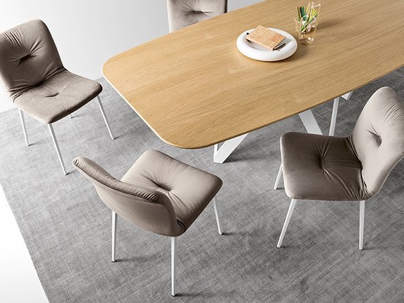 【カリガリス/Calligaris / GOODS】のANNIE / アニー CS/1848 人気、トレンドファッション・服の通販 founy(ファニー) 　送料無料　Free Shipping　クッション　Cushion　ベルベット　Velvet　メタル　Metal　モダン　Modern　ラグジュアリー　Luxury　ホーム・キャンプ・アウトドア・お取り寄せ　Home,Garden,Outdoor,Camping Gear　家具・インテリア　Furniture　チェア・椅子　Chair　ダイニングチェア　Dining Chair　other-3|ID: prp329100000005926 ipo3291000000031551386