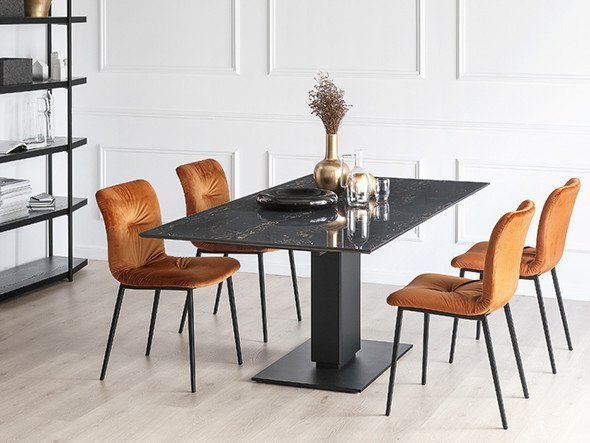 【カリガリス/Calligaris / GOODS】のANNIE / アニー CS/1848 人気、トレンドファッション・服の通販 founy(ファニー) 　送料無料　Free Shipping　クッション　Cushion　ベルベット　Velvet　メタル　Metal　モダン　Modern　ラグジュアリー　Luxury　ホーム・キャンプ・アウトドア・お取り寄せ　Home,Garden,Outdoor,Camping Gear　家具・インテリア　Furniture　チェア・椅子　Chair　ダイニングチェア　Dining Chair　other-5|ID: prp329100000005926 ipo3291000000031551388