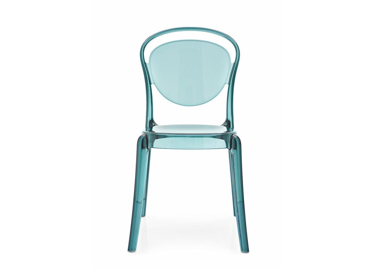 【カリガリス/Calligaris / GOODS】のPARISIENNE / パリジェンヌ CS/1263 インテリア・キッズ・メンズ・レディースファッション・服の通販 founy(ファニー) 　フランス　France　モチーフ　Motif　軽量　Lightweight　P296 トランスペアレントアクアマリン(海外取り寄せ)|ID: prp329100000005930 ipo3291000000030246349