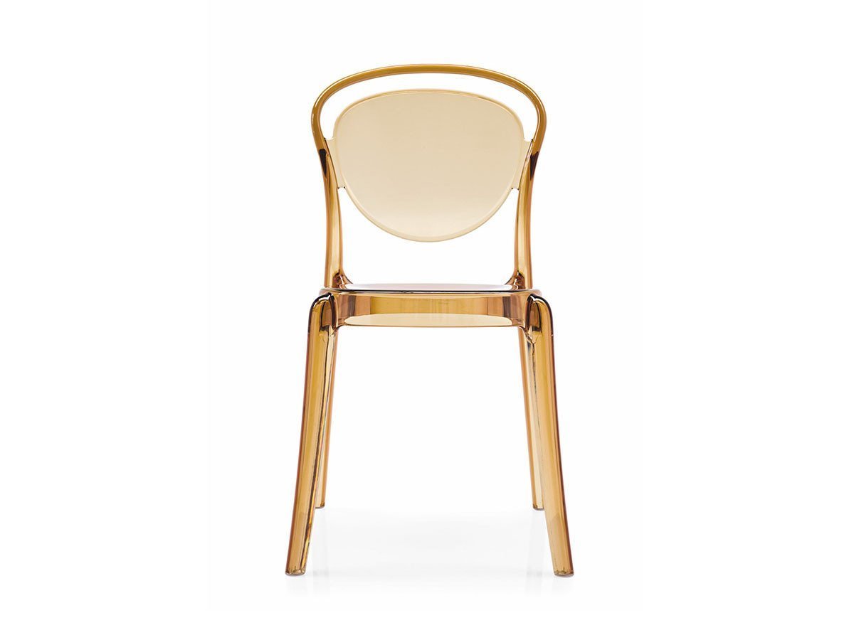 【カリガリス/Calligaris / GOODS】のPARISIENNE / パリジェンヌ CS/1263 インテリア・キッズ・メンズ・レディースファッション・服の通販 founy(ファニー) 　フランス　France, French　モチーフ　Motif, Design Theme　軽量　Lightweight, Ultra Light　ホーム・キャンプ・アウトドア・お取り寄せ　Home Living / Home & Lifestyle / Camping Gear / Outdoor Camping　家具・インテリア　Home Furniture & Interior. Stylish & Functional Living Spaces　チェア・椅子　Seating & Chairs　ダイニングチェア・木製チェア　Dining Chairs　P276 トランスペアレントアンバー|ID: prp329100000005930 ipo3291000000036836455