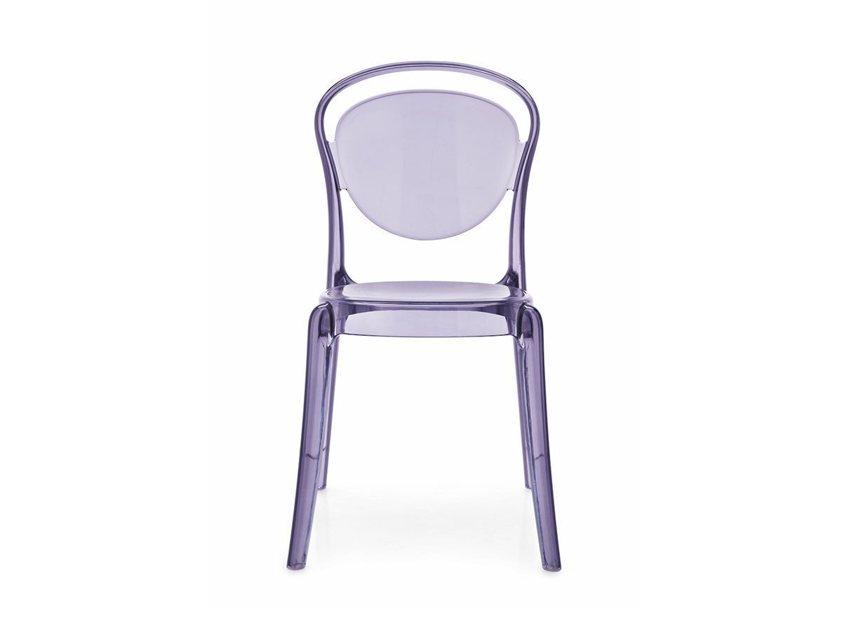 【カリガリス/Calligaris / GOODS】のPARISIENNE / パリジェンヌ CS/1263 インテリア・キッズ・メンズ・レディースファッション・服の通販 founy(ファニー) 　フランス　France, French　モチーフ　Motif, Design Theme　軽量　Lightweight, Ultra Light　ホーム・キャンプ・アウトドア・お取り寄せ　Home Living / Home & Lifestyle / Camping Gear / Outdoor Camping　家具・インテリア　Home Furniture & Interior. Stylish & Functional Living Spaces　チェア・椅子　Seating & Chairs　ダイニングチェア・木製チェア　Dining Chairs　P758 トランスペアレントオーバジーンパープル|ID: prp329100000005930 ipo3291000000036836461