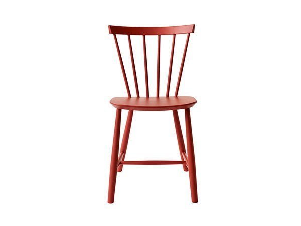 【FDBモブラー/FDB Møbler / GOODS】のJ46 / J46 インテリア・キッズ・メンズ・レディースファッション・服の通販 founy(ファニー) 　送料無料　Free Shipping　シンプル　Simple, Minimal　ホーム・キャンプ・アウトドア・お取り寄せ　Home Living / Home & Lifestyle / Camping Gear / Outdoor Camping　家具・インテリア　Home Furniture & Interior. Stylish & Functional Living Spaces　チェア・椅子　Seating & Chairs　ダイニングチェア・木製チェア　Dining Chairs　レッド|ID: prp329100000005934 ipo3291000000036838487