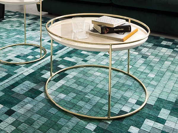 【カリガリス/Calligaris / GOODS】のATOLLO / アトロ セラミック天板 CS/5098-M インテリア・キッズ・メンズ・レディースファッション・服の通販 founy(ファニー) 　送料無料　Free Shipping　テーブル　Table　フレーム　Flame　マーブル　Marble　エレガント 上品　Elegant　ホーム・キャンプ・アウトドア・お取り寄せ　Home,Garden,Outdoor,Camping Gear　家具・インテリア　Furniture　テーブル　Table　ローテーブル・センターテーブル　Low Table/Center Table　天板P4C ゴールデンオニキスマーブル、フレームP175 ポリッシュドブラス|ID: prp329100000005995 ipo3291000000030181216