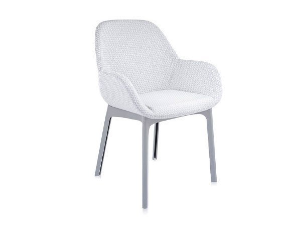 【カルテル/Kartell / GOODS】のCLAP MELANGE / クラップメランジ インテリア・キッズ・メンズ・レディースファッション・服の通販 founy(ファニー) 　送料無料　Free Shipping　ファブリック　Fabric, Textile　フレーム　Frame, Outline　ホーム・キャンプ・アウトドア・お取り寄せ　Home Living / Home & Lifestyle / Camping Gear / Outdoor Camping　家具・インテリア　Home Furniture & Interior. Stylish & Functional Living Spaces　チェア・椅子　Seating & Chairs　ダイニングチェア・木製チェア　Dining Chairs　グレイ × グレイ脚|ID: prp329100000006003 ipo3291000000033112046