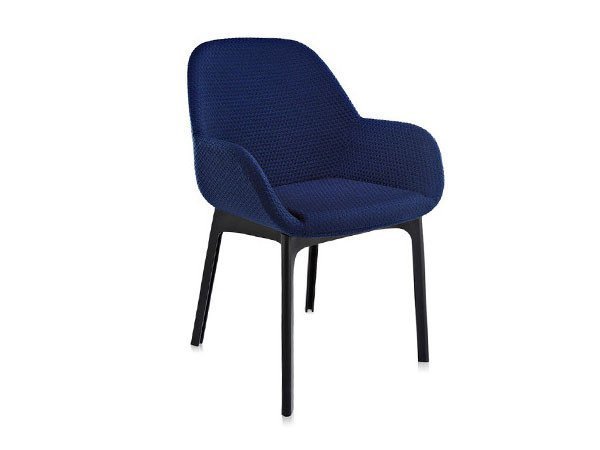 【カルテル/Kartell / GOODS】のCLAP MELANGE / クラップメランジ インテリア・キッズ・メンズ・レディースファッション・服の通販 founy(ファニー) 　送料無料　Free Shipping　ファブリック　Fabric, Textile　フレーム　Frame, Outline　ホーム・キャンプ・アウトドア・お取り寄せ　Home Living / Home & Lifestyle / Camping Gear / Outdoor Camping　家具・インテリア　Home Furniture & Interior. Stylish & Functional Living Spaces　チェア・椅子　Seating & Chairs　ダイニングチェア・木製チェア　Dining Chairs　ブルー × ブラック脚|ID: prp329100000006003 ipo3291000000033112049