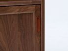 【ベンカ/BENCA / GOODS】のCLEMATIS Cabinet 1800 / クレマチス キャビネット 1800 板戸タイプ 本体 / 引き手 ウッド:ウォールナット / ブビンガ|ID:prp329100000006014