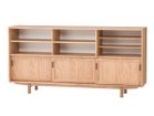 【ベンカ/BENCA / GOODS】のCLEMATIS Cabinet 1800 / クレマチス キャビネット 1800 板戸タイプ 本体 / 引き手 ウッド:オーク / ウォールナット|ID: prp329100000006014 ipo3291000000036621114