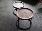 【ライフファニチャー/LIFE FURNITURE / GOODS】のCY IRON COFFEE TABLE / CY アイアン コーヒーテーブル S / Lセット -|ID: prp329100000006028 ipo3291000000037275488