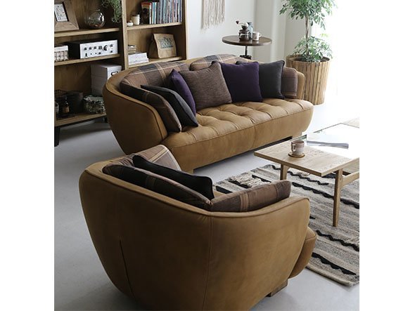 【タブ/tabu / GOODS】のOPIUM SOFA 1P / オピアム 一人掛けソファー(L-1) 人気、トレンドファッション・服の通販 founy(ファニー) 　なめらか　Smooth　オイル　Oil　コーティング　Coating　チェック　Check　ファブリック　Fabric　ホーム・キャンプ・アウトドア・お取り寄せ　Home,Garden,Outdoor,Camping Gear　家具・インテリア　Furniture　ソファー　Sofa　一人掛けソファー　Single Seat Sofa　other-5|ID: prp329100000006042 ipo3291000000031535859